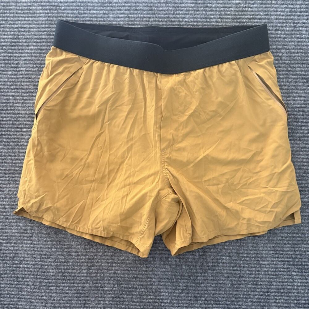 Ten Thousand Tactical Short Men's Medium 5" Inseam Lined Gold Yellow TTSH006V1